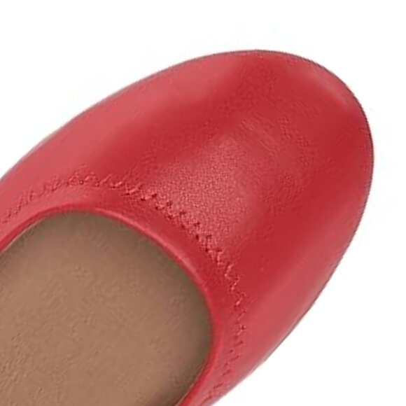 New with tags: Amazon Essentials Women's Belice Ballet Flat red size 9 - Picture 8 of 13